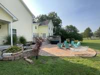 MASSIVE STONE PAVED PATIO