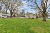 Huge backyard fenced