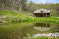 Spring fed, stocked pond