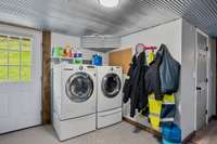 Walk in Laundry room on main level