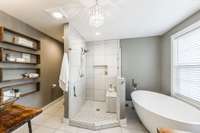 Completely renovated, you'll love this spa like bath.