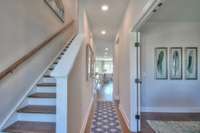 Entry Foyer Photo of Model Home, Color Selections & Finishes will Vary.