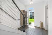 Three level townhome with walk out courtyard maintained by the HOA