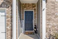 Brick front with hardie board