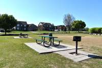 Enjoy a cookout in this excellent picnic area.