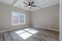 Master bedroom on main level