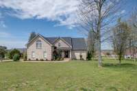 Welcoming lot and front porch