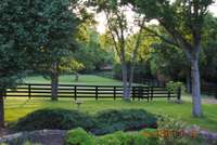 Tranquility in the city, Oak Hill has mature trees to enjoy, fence surrounds the property.