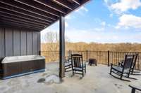 Interior of similar cabin in community.  Interior finishes and furnishings vary from cabin to cabin.