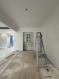 Large Dining room with Wet bar *this house is under construction Photo taken 9/15/24