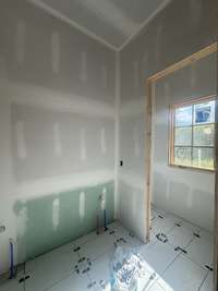 View of Guest Bath with lots of natural light *this house is under construction  photo taken 7/20/24