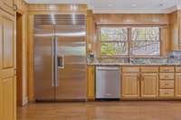 48" Sub-zero stainless steel refrigerator