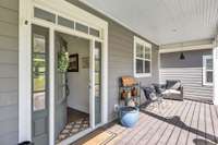 Rocking chair front porch