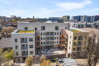 Green roof, pool and additional parking deck going in