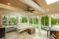 Four Season Sunroom with heat and air