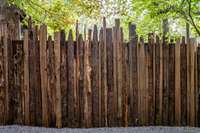 Such a unique fence & adds so much privacy.