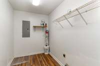 Separate laundry room room