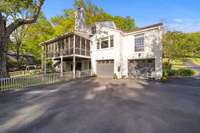 Tons of driveway space, perfect for a pickup game of basketball - or other outdoor fun.