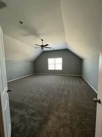 large bonus room upstairs