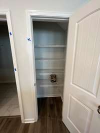 pantry in kitchen