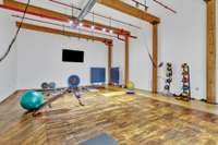 Yoga room.