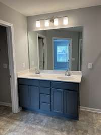 the next few pictures are of the primary double sinks, shower, water closet, linen closet & primary closet