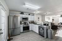 And it has awesome stainless steel appliances waiting for you to come and use