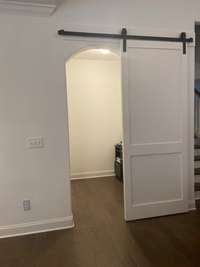 Large Pantry w/ Barn Door