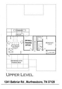 Drywalled Office to HVAC Storage Room