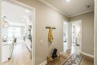 Just outside the Kitchen area is this amazing Mud Room with access to the Laundry Room and Garage!