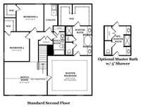 Standard second floorplan of the Stamford.