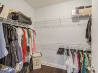 Walk In Closet in Owner's Suite