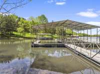 Semi-private boat dock