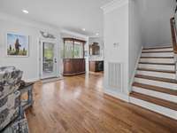 Open concept with wood floors throughout!