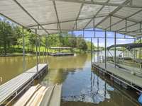 Semi-private boat dock is shared with one other property