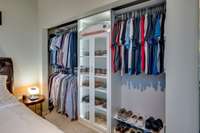 Extra large closet