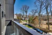 Private balcony off of Master bedroom