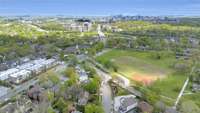 Adjacent to Elmington Park with two playgrounds (one for infants), tennis and pickleball courts, a large open field, and a Greenway Trailhead.