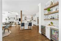 Gorgeous hardwood floors.