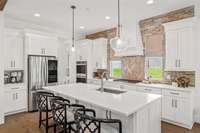 Light and bright kitchen