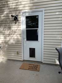 Back Storm Door