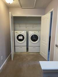 Laundry Room - Washer and Dryer to Remain