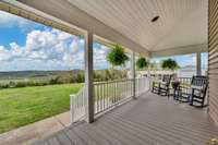 What rocking chair front porch dreams are made of!