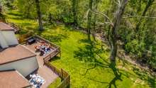 There's nothing off your deck for acres — except for woods and Old Hickory Lake. It's like your own little nature preserve...