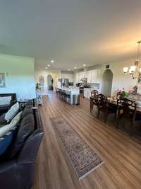 Open Concept floor plan.