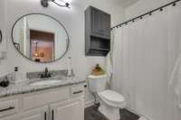 Secondary bathroom