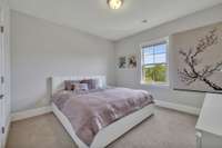 Bedrooms are spacious with plenty natural light.  Spacious walk in closet