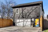 This two car garage has a great apartment above it, currently being Airbnb when the owner isnt using it for clients and family