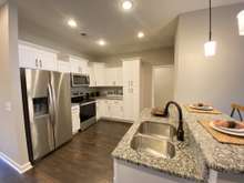 Great space in this kitchen (photo is from staged model home with same layout)