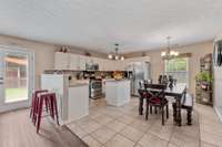 The kitchen boasts easy-to-clean tile flooring, perfect for daily use.  809 Brooksdale Dr Smyrna, TN 37167